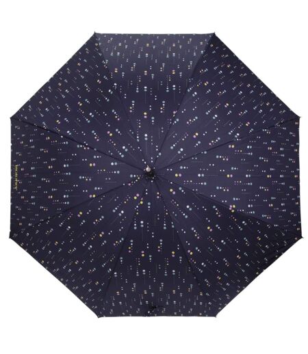 Isotoner Parapluie femme canne, ultra dérperlant, solide, ouverture automatique/ fermeture manuelle