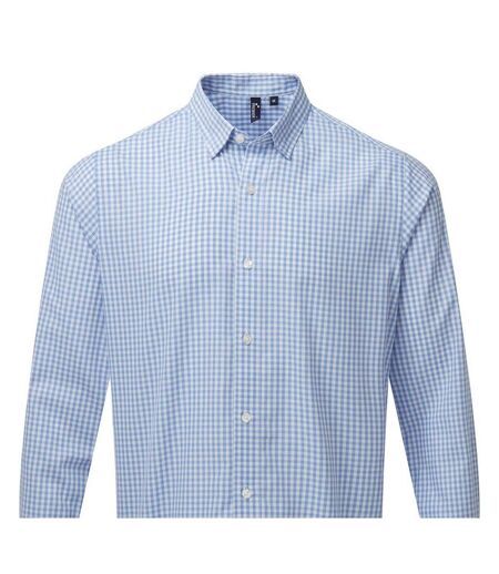Chemise Maxton Homme Bleu Clair Blanc Premier