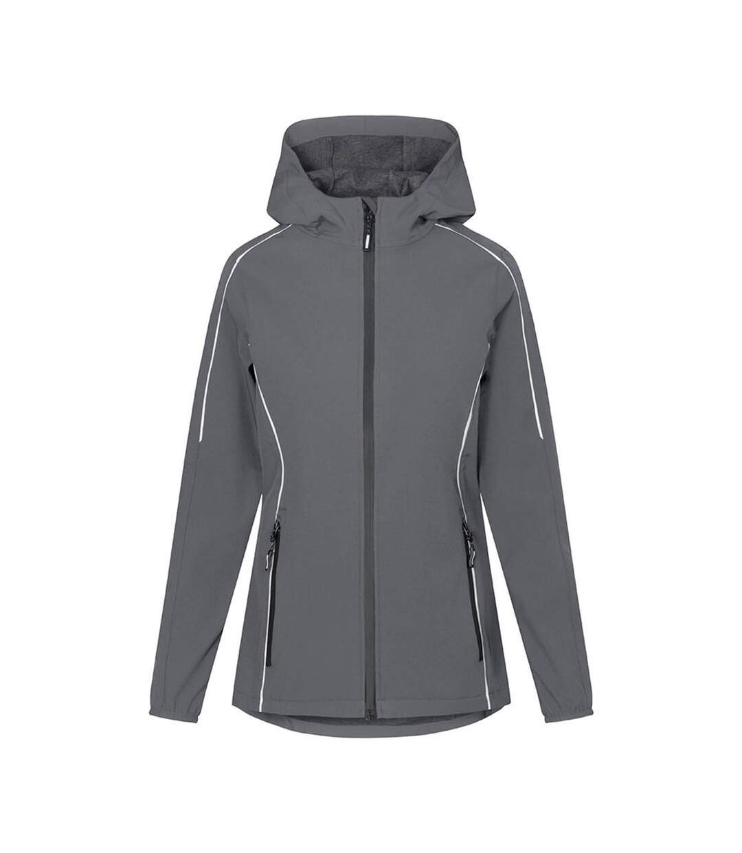 Veste Softshell Femme Gris Acier Promodoro-1