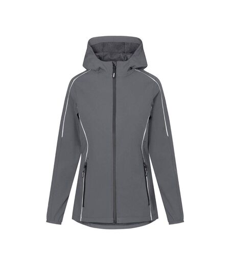Veste Softshell Femme Gris Acier Promodoro