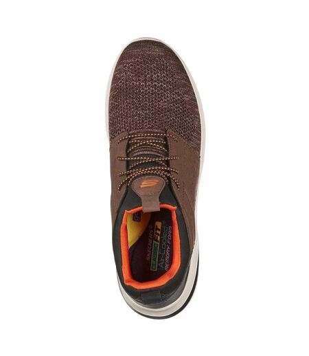 Mens Cicada 3.0 Arch Fit Trainers Chocolate Skechers