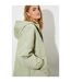 Dorothy Perkins Womens/Ladies Diamond Quilted Hooded Oversized Coat (Sage)