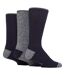Country Pursuit - 3 Paires de Chaussettes Homme Imperméables Rembourrées Douces-1