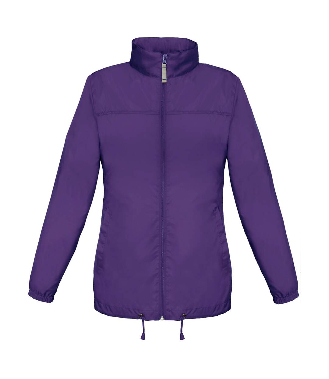 B&C Womens/Ladies Sirocco Lightweight Windproof, Showerproof & Water Repellent Jacket (Purple) - UTBC1283-1