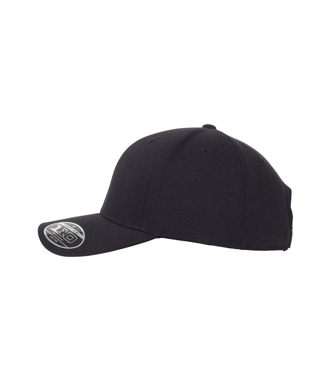 Unisex adult pro-formance cap black Flexfit-3