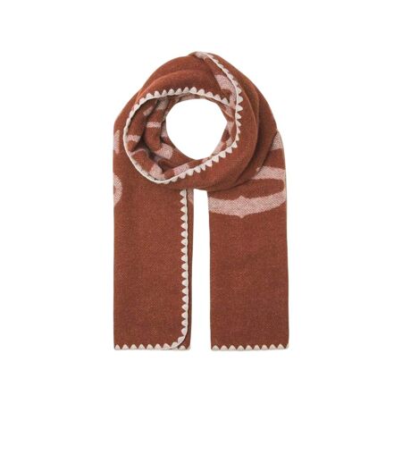 Oblong Crochet Detail Scarf One Size Brandy Jack And Jones