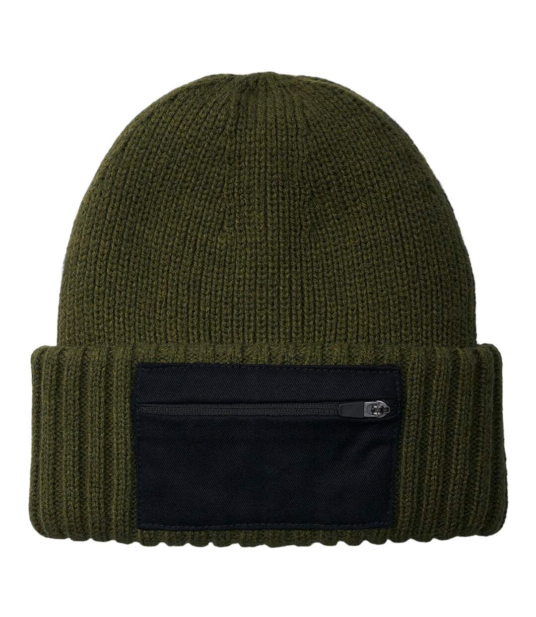 Bonnet Vert Kaki Beechfield-3