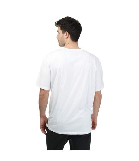 Mens Arched Logo Crew Neck T-shirt White Dockers