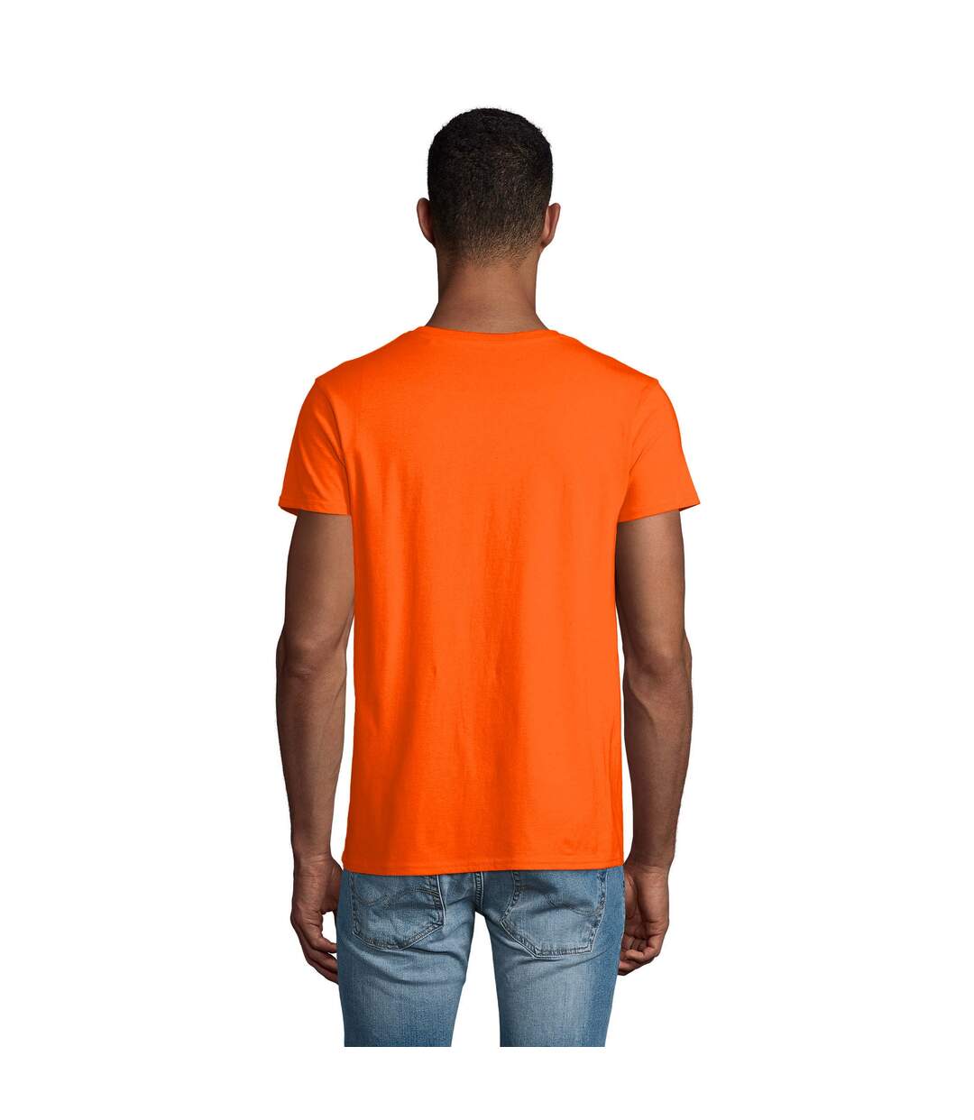 T-shirt Crusader Homme Orange SOLS-3