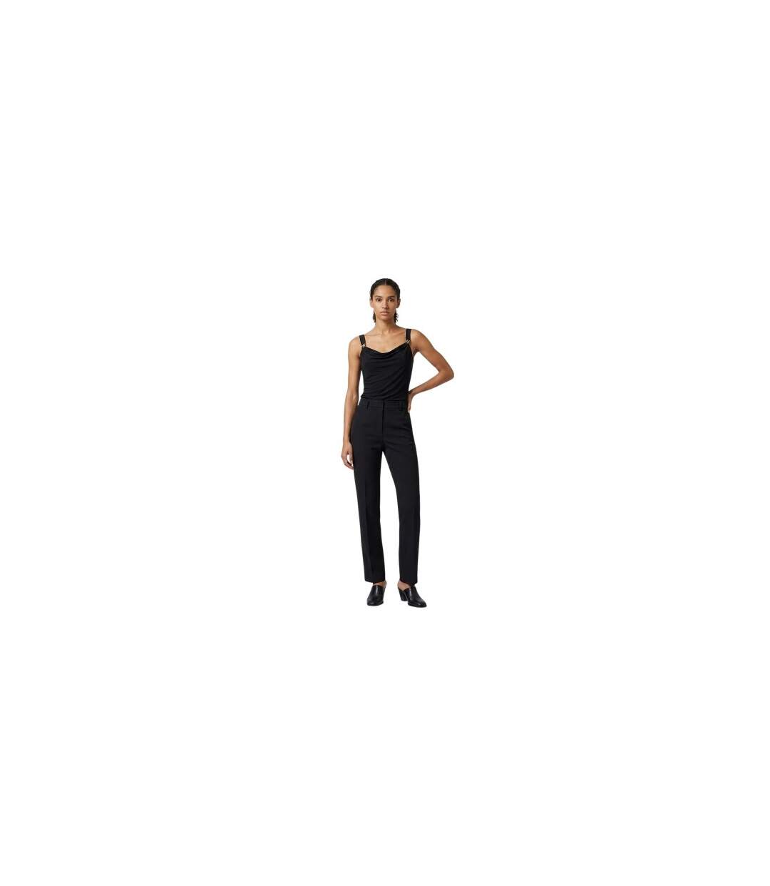 Débardeur Motif/style Uni Kayla Femme Noir Biba-1