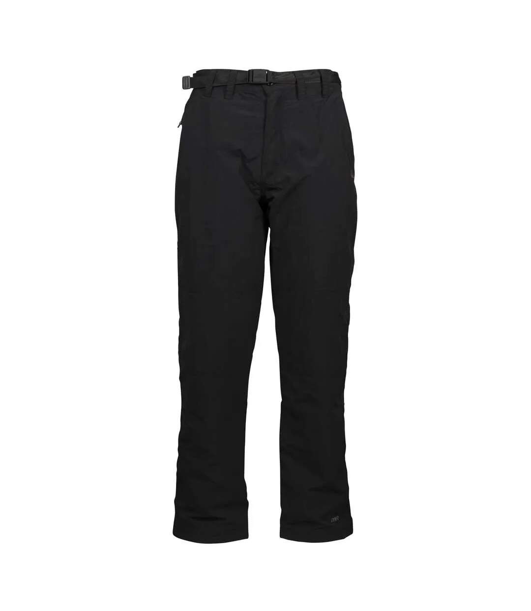 Mens clifton tp75 cargo trousers black Trespass-1