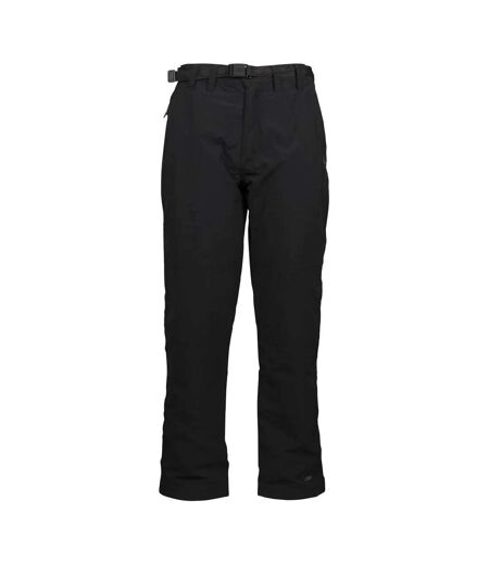 Mens clifton tp75 cargo trousers black Trespass