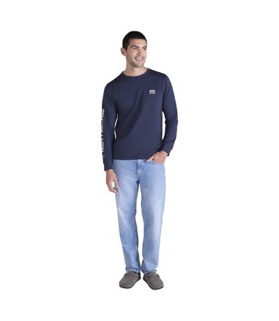 Mens Tommy T-shirt Dark Blue Animal