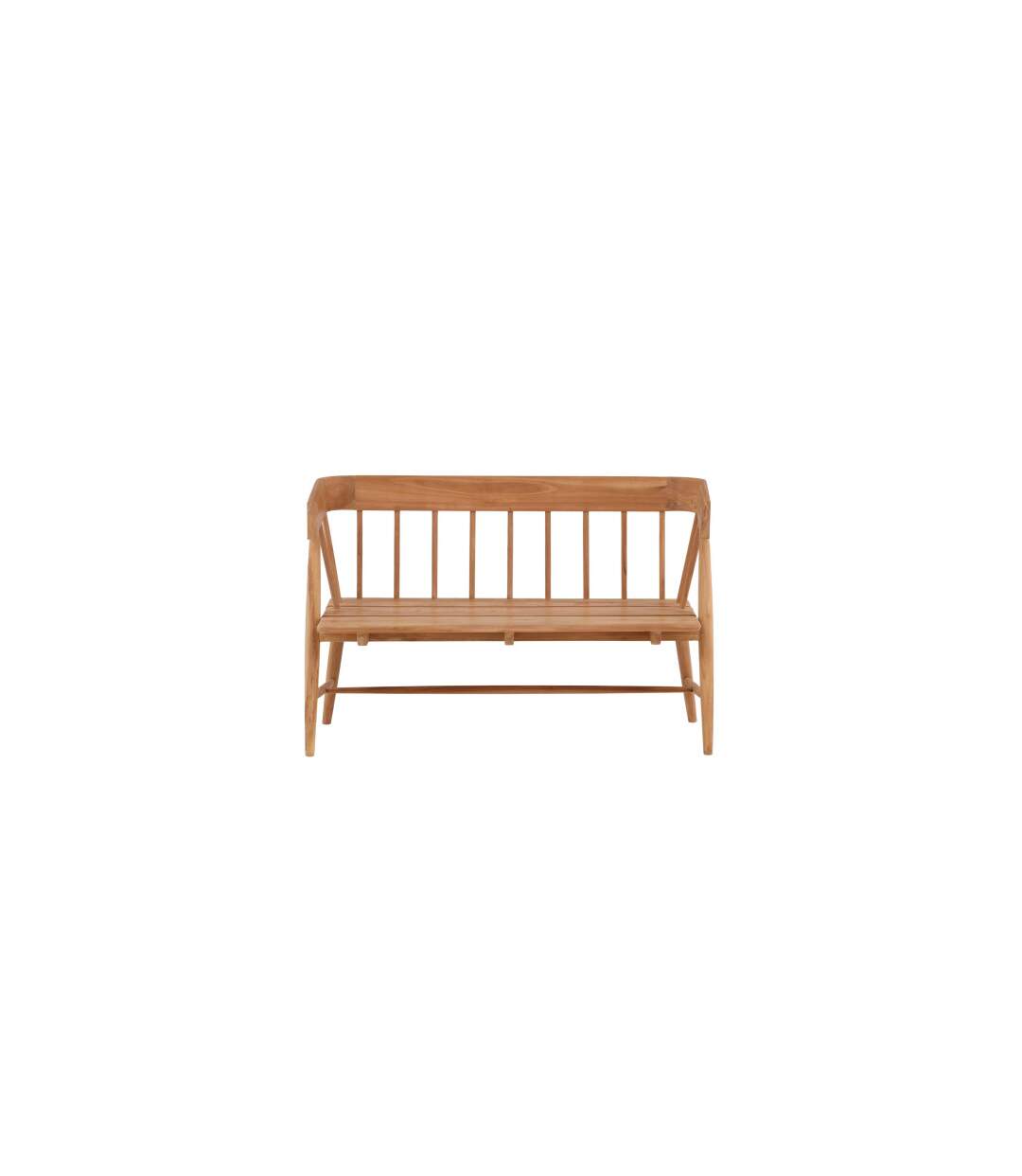 Banc de Jardin en Teck Split 132cm Naturel-2