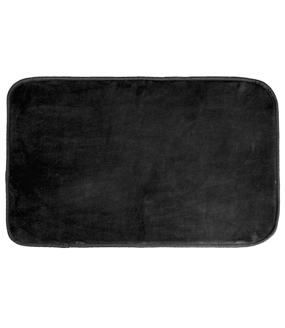 Tapis de Bain Microfibre Vitamine II 45x75cm Noir-2
