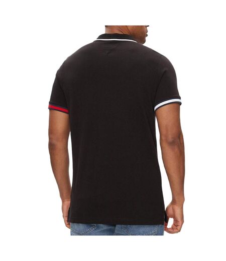 Polo Noir Homme Tommy Hilfiger DM0DM12963 - S