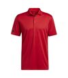 Adidas Mens Polo Shirt (Red)