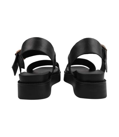 Sandales Larges Phoenix Femme Noir Where´s That From
