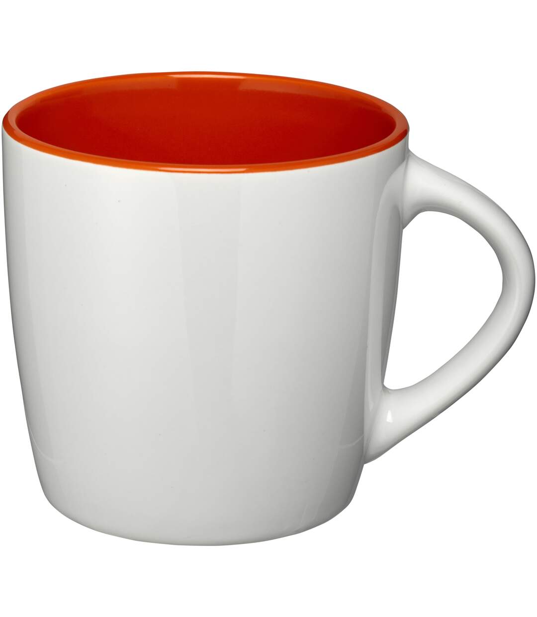 Tasse aztec en céramique taille unique blanc/orange Bullet-1