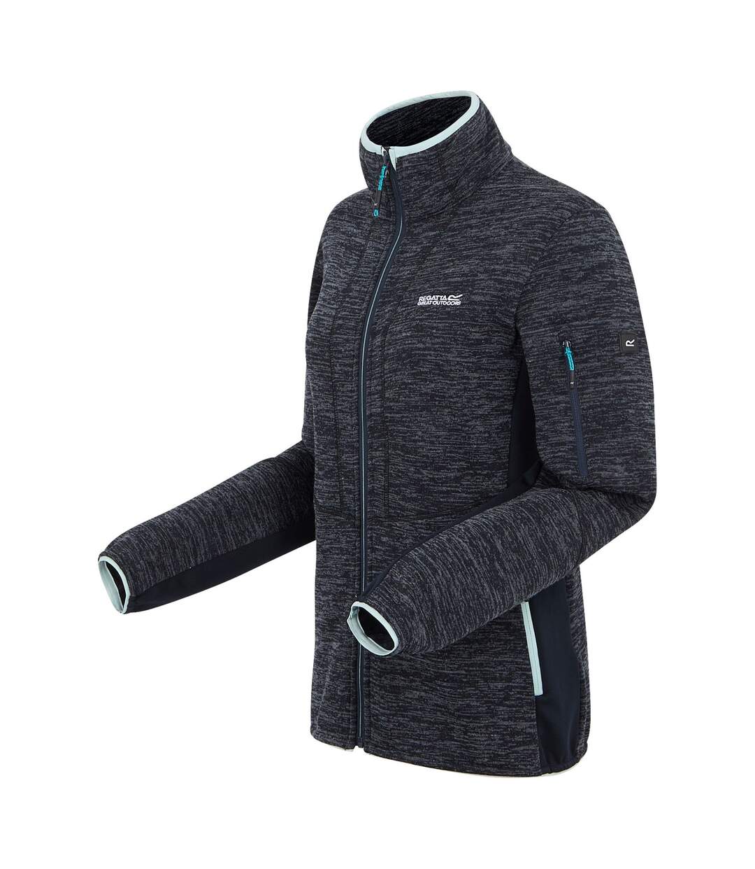 Veste Polaire Ralina Femme Bleu Marine Bleu Clair Pastel Regatta-4