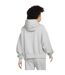 Sweat À Capuche Motif/style Phénix Femme Gris Chiné Blanc Nike-2