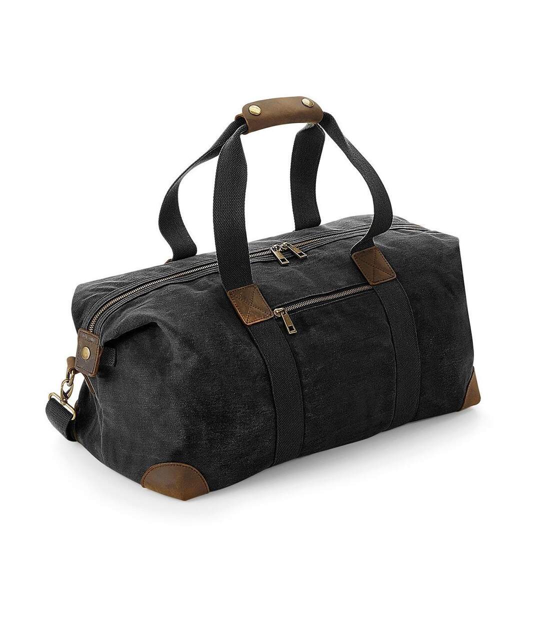 Sac de sport en toile - QD650 - noir-1