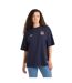 Umbro Womens/Ladies Dynasty England Rugby Oversized T-Shirt (Navy Blazer) - UTUO1711
