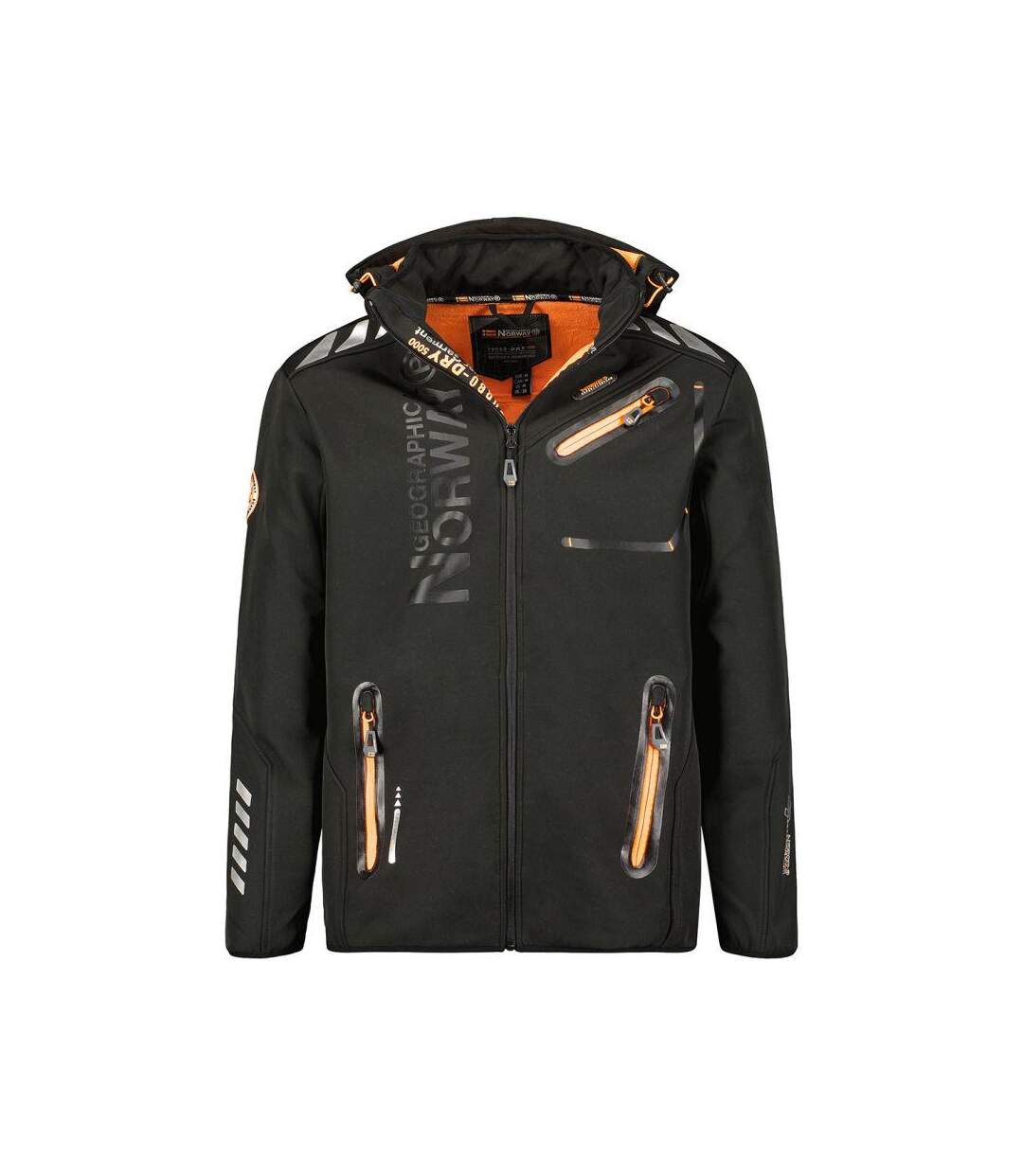 Veste Softshell Royaute Homme Noir Geographical Norway-1