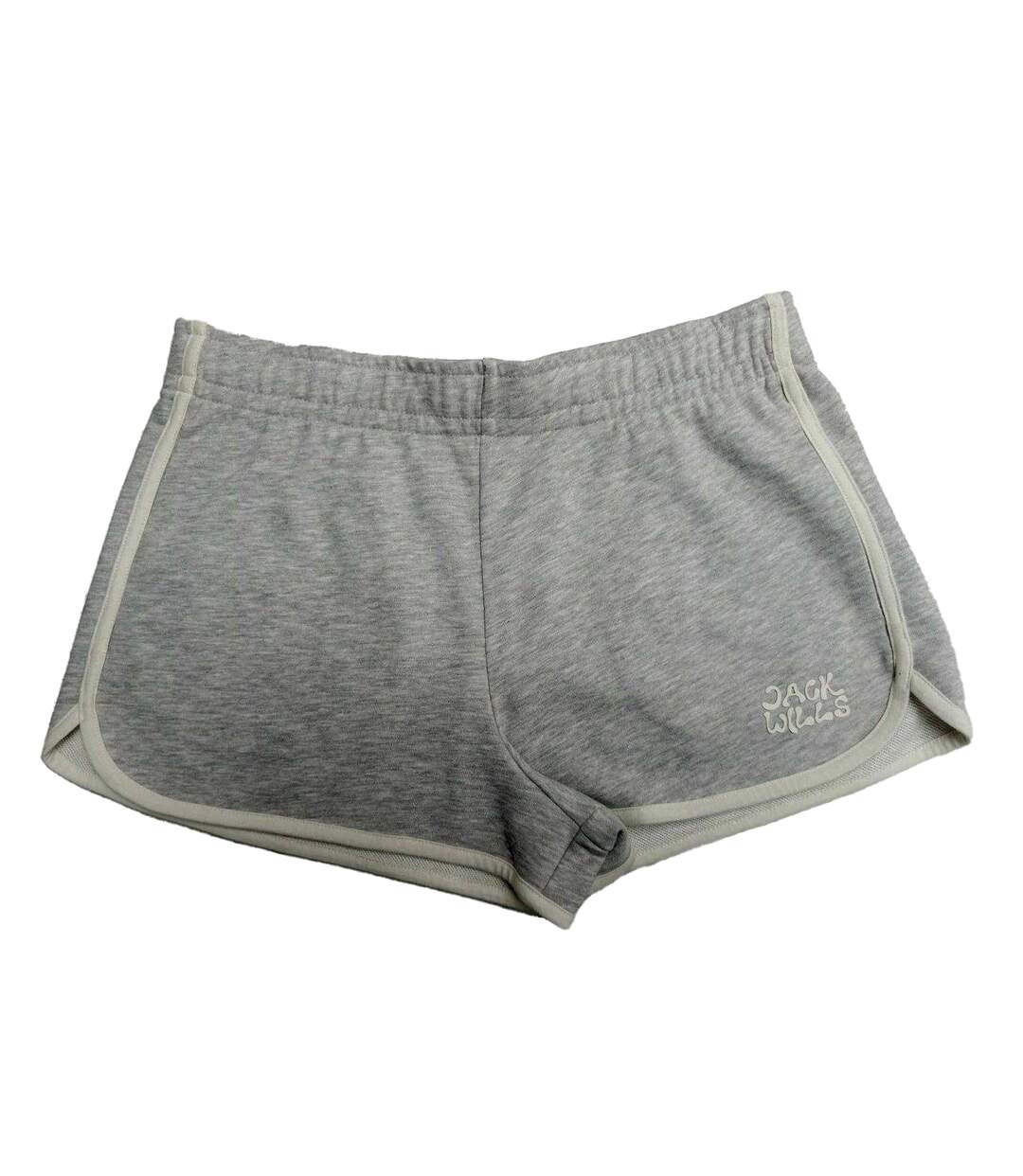 Short De Jogging Motif/style Courbé Femme Gris Chiné Chiné Jack Wills-1
