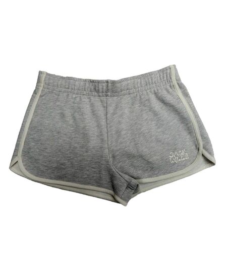 Short De Jogging Motif/style Courbé Femme Gris Chiné Chiné Jack Wills
