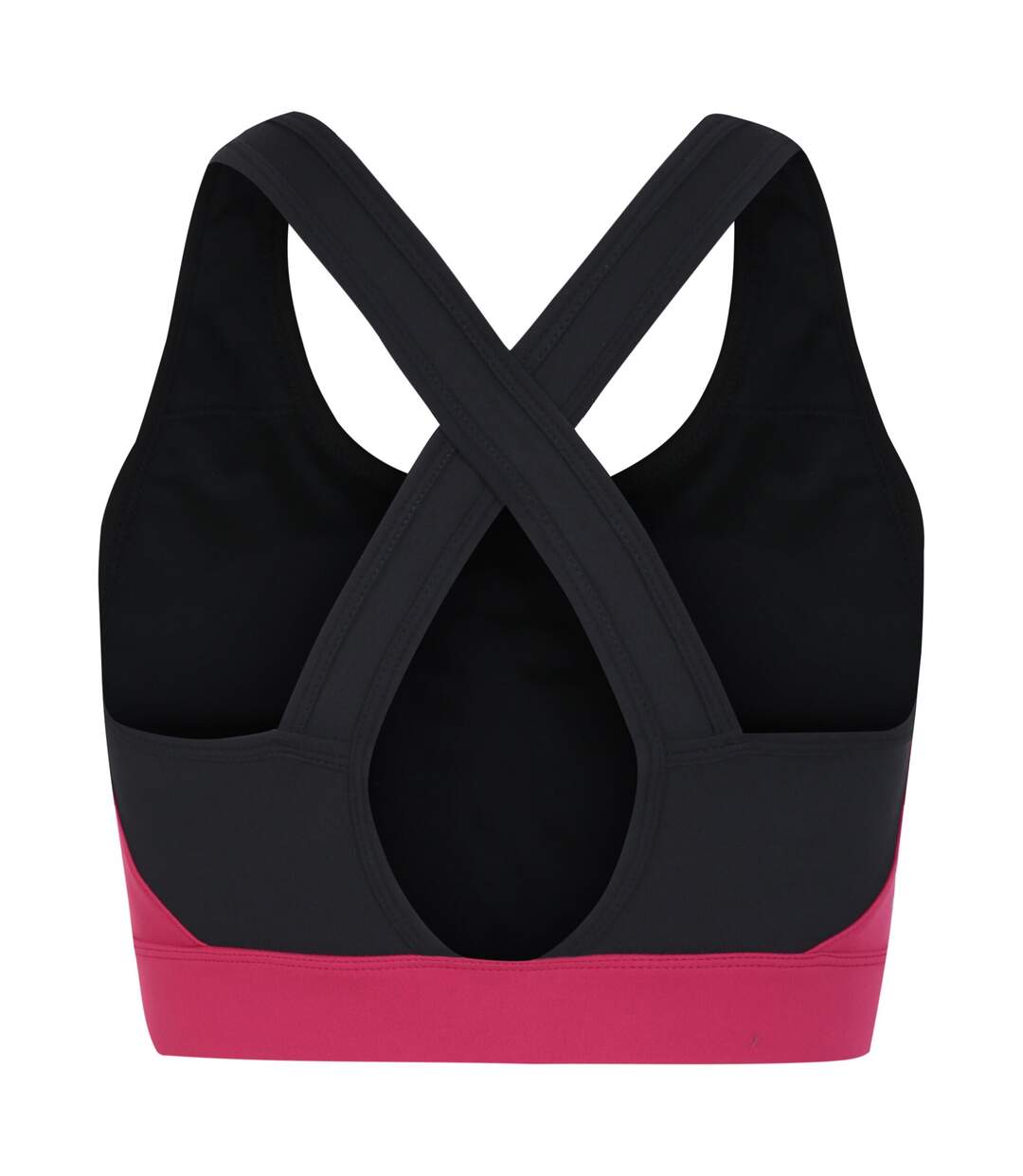 Brassière de sport swift femme noir / rose foncé Dare 2B-2