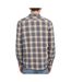 Chemise grise à carreaux homme teddy smith 10716621d - l-2