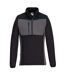 Portwest Mens WX3 Half Zip Fleece Top (Black) - UTPW118