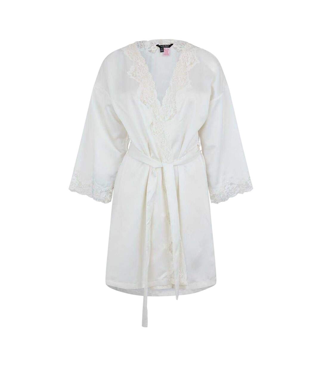 Peignoir Femme Blanc Cassé Ralph Lauren-2