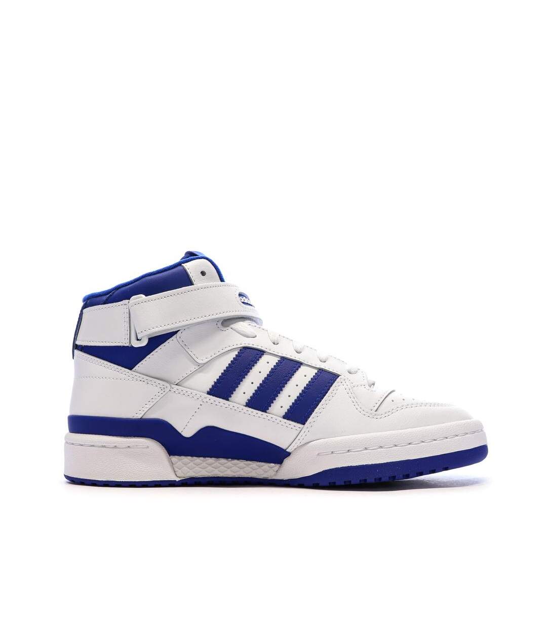 Basket blanc/bleu homme adidas forum mid-2