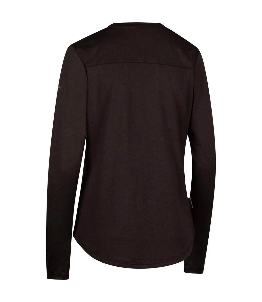 Womens/ladies Britney Active Top Black Marl Trespass-2