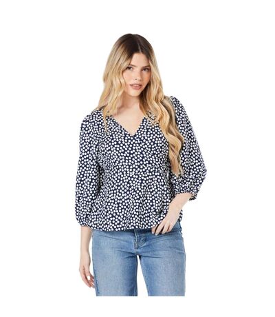 Blouse femme bleu marine Dorothy Perkins