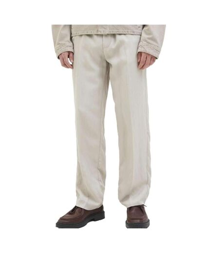 Pantalon fluide beige homme jack & jones jpstkarl