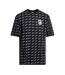 T-shirt noir homme fila flat print - l-1