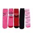 Ladies Mean Girls Gift: 5 Pairs of Casual Mid-Calf Novelty Mean Girls Socks-2