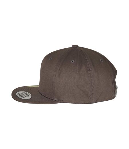 Casquette ajustable flexfit adulte gris foncé Yupoong