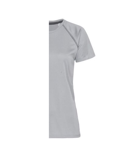 T-shirt Active Team Femme Gris Argenté Stedman