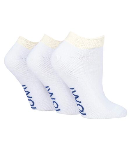 3 Paires Chaussettes de Diabetiques Sneaker Coton