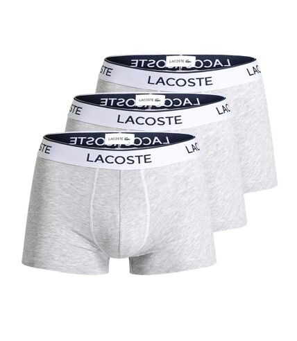 X3 Boxers Gris Homme Lacoste 5H8621 - M