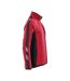Mens Unique Hannover Fleece Jacket Red Black Mascot-2