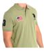 JARECBFD Short Sleeve Polo with contrasting lapel collar 61431 man