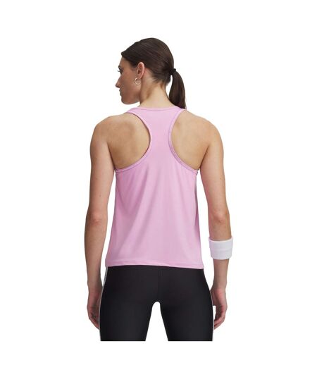 Womens/ladies 4 Way Stretch Tank Top Dawn Pink Under Armour