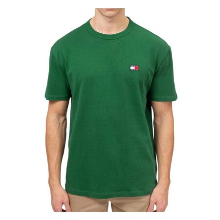 T-shirt Vert Homme Tommy Hilfiger Badge - L