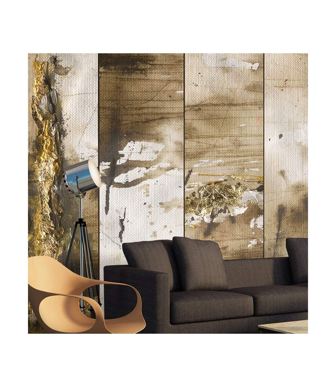 Papier Peint Gold Nuggets 50x1000cm-1