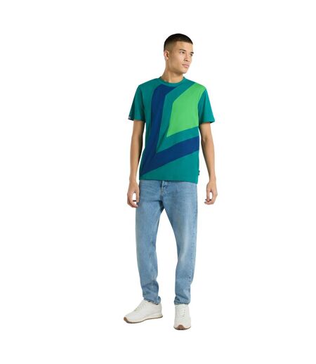 Mens Diamond Logo T-shirt Quetzal Green Umbro